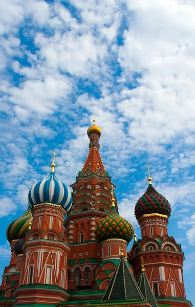 Szent Basil katedrális, Moszkva, Oroszország — Stock Fotó