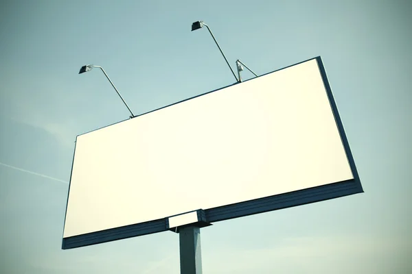 Obrovský billboard s volný prostor — Stock fotografie