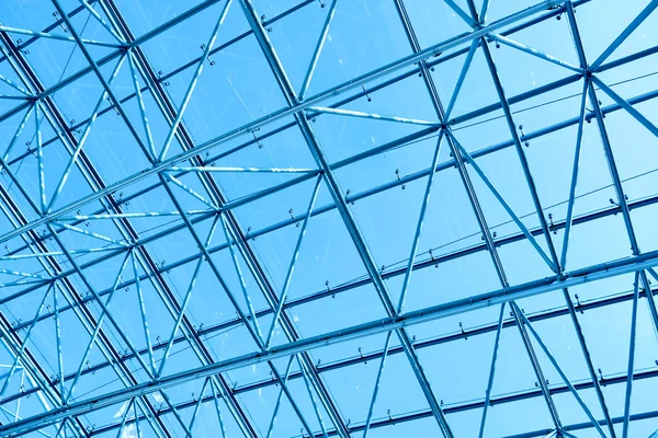 Geweven blauwe plafond — Stockfoto
