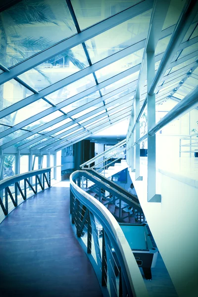 Modern hall inside office center — Stock Photo, Image