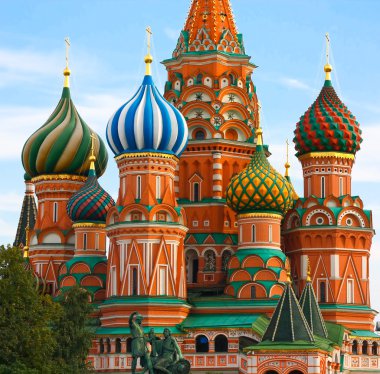 Moskova, Rusya, Aziz basil Katedrali
