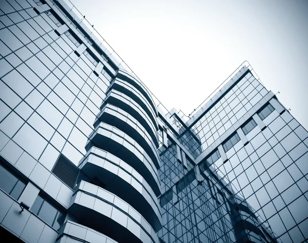 Zwarte textuur van glas high-rise bouw — Stockfoto