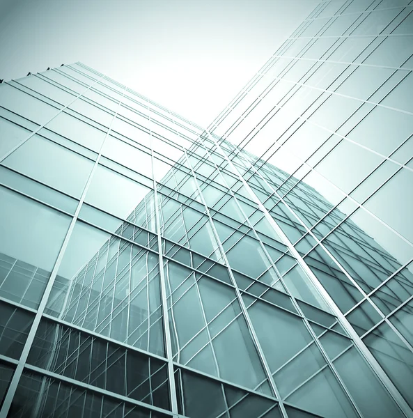 Contemporary angle of business building — Stock Photo, Image