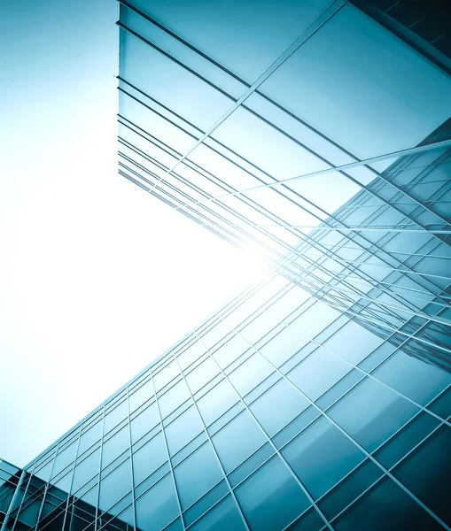 Textura resbaladiza del edificio de gran altura de vidrio —  Fotos de Stock