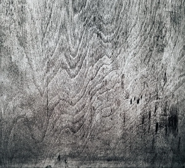 Närbild av mörkt trä i kvadrat sammansättning — Stockfoto