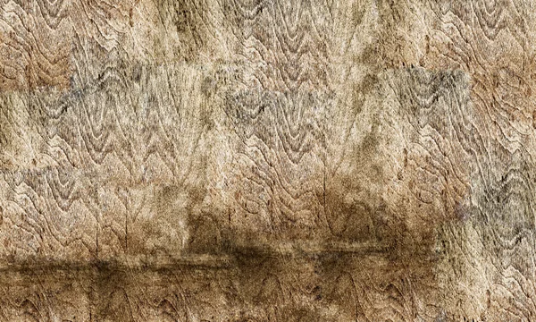 Nahaufnahme aus dunklem Holz in quadratischer Komposition — Stockfoto