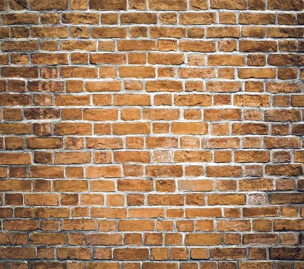 Conceito de persistência, fundo de textura da parede de tijolo vermelho — Fotografia de Stock