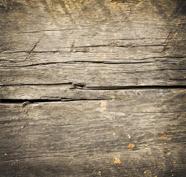 Gros plan de sombre bureau en bois grungy — Photo