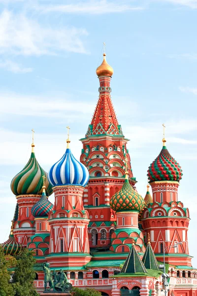 Kathedrale der Seligen auf dem Roten Platz in Moskau — Stockfoto