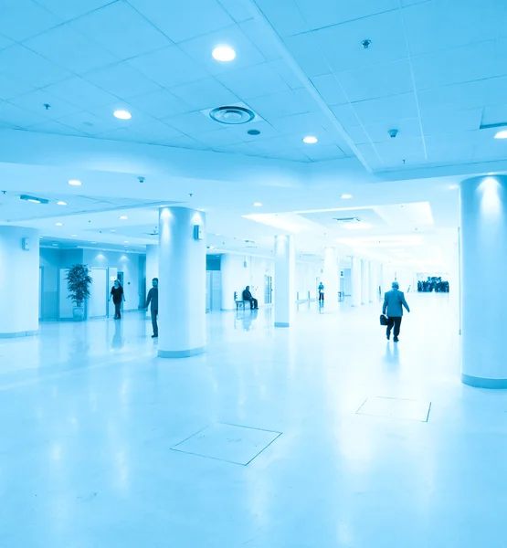 Hallway in airport — Stock Photo, Image