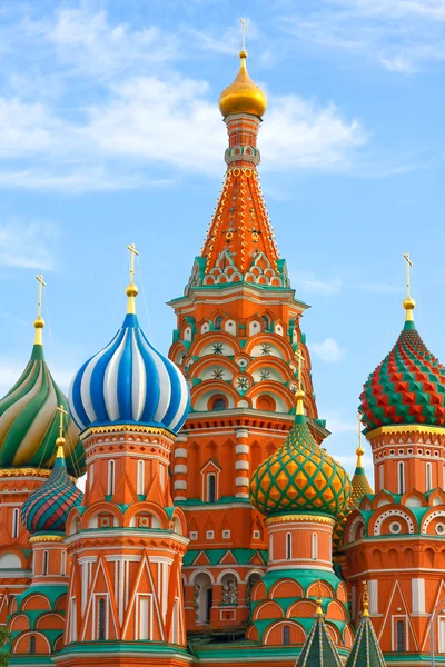 Cattedrale di San Basilea sulla Piazza Rossa a Mosca — Foto Stock