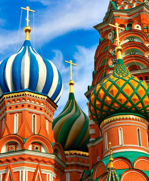 Moskva, Rusko, saint basil's cathedral — Stock fotografie