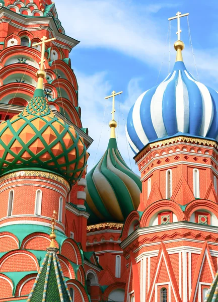 Catedral de San Basilio en Moscú — Foto de Stock