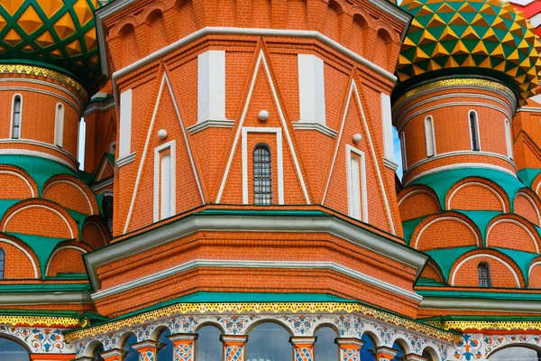 Кафедральний собор Василя блаженного на Червоній площі в Москві — стокове фото