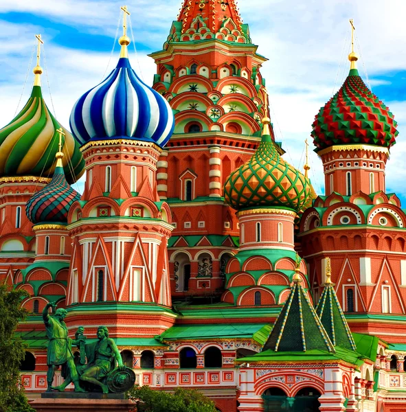 The Cathedral of Saint Basil the Blessed — Stock Photo, Image