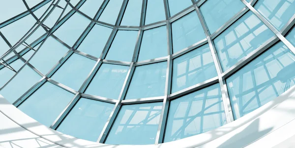 Transparante en heldere ronde plafond — Stockfoto