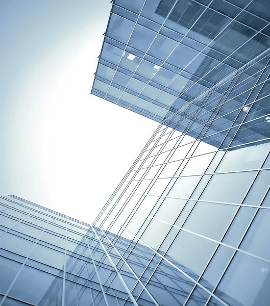 Moderne Glas Wolkenkratzer Perspektive — Stockfoto