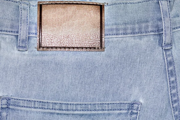Slitna jeans ficka — Stockfoto