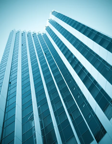 Stock image Slippery texture of glass high-rise building