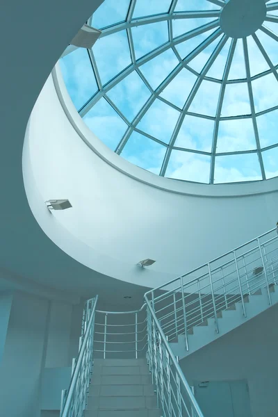 Perspektywy podświetlane schody — Zdjęcie stockowe
