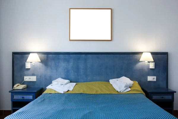 Удобная спальня — стоковое фото
