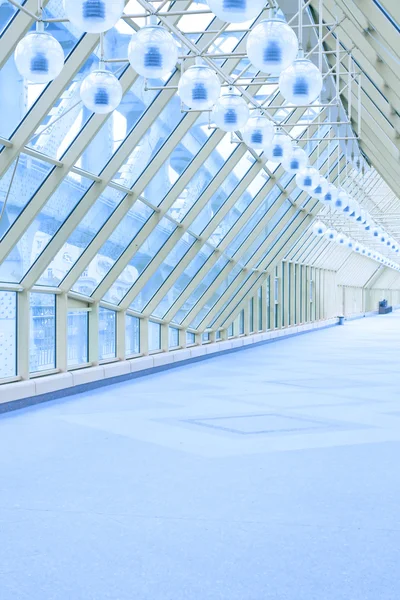 Contemporary airport interior — Stock Photo, Image