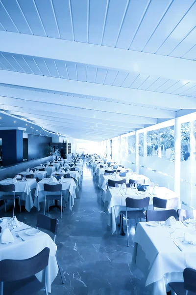Interior of a modern restaurant — Stock Photo, Image