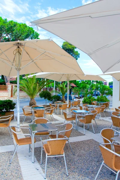 Modern restaurant outdoor — Stock Photo, Image
