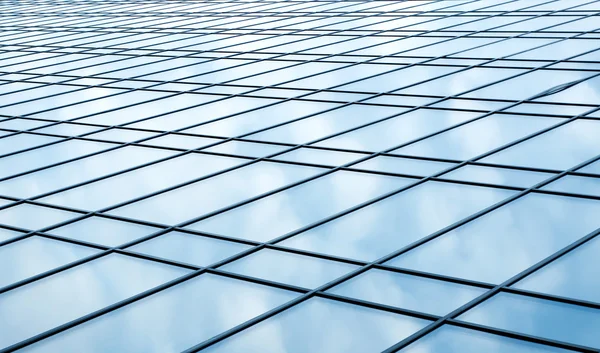 ガラスの摩天楼の抽象的な角度 — ストック写真