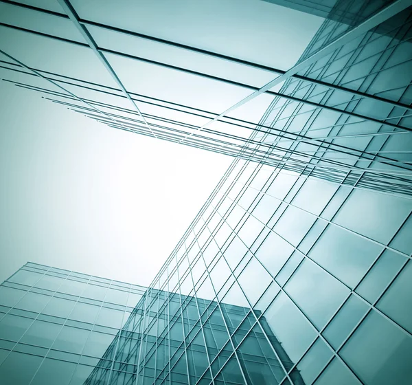 Modern design av glas skyskrapor, business bakgrund — Stockfoto