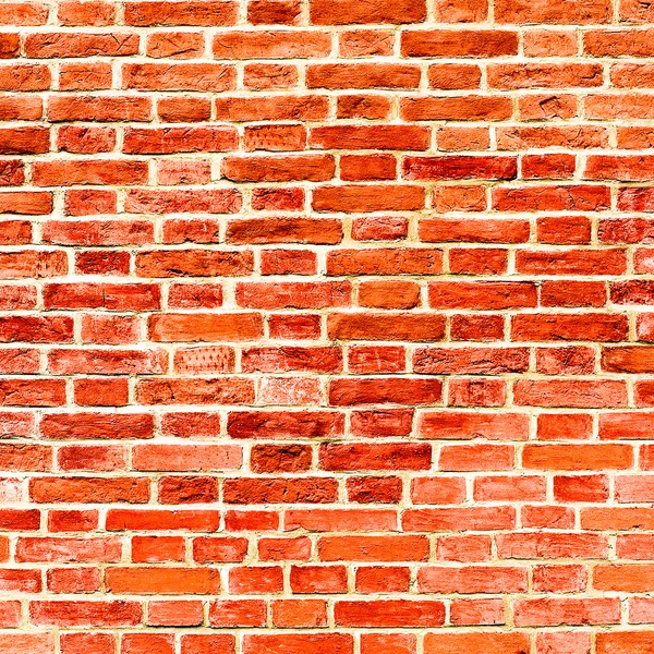 Gros plan du mur de briques — Photo