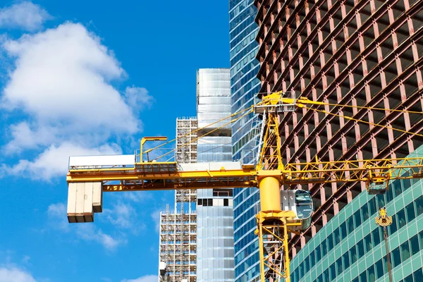 Construction of multistory building — Stock Photo, Image