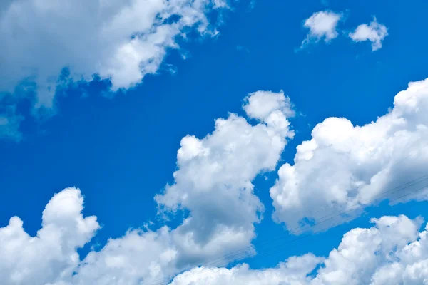 Krásná oblohou s mraky — Stock fotografie