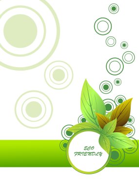 Vector illustration for go green clipart