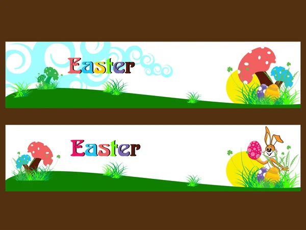 Illustration pour la célébration du jour de Pâques — Image vectorielle