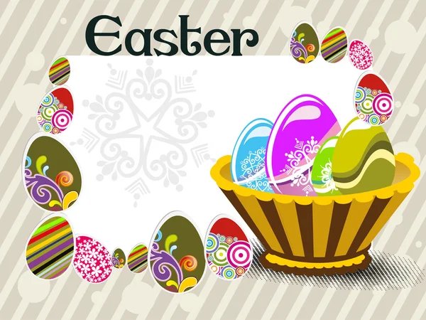 Ilustracja na Wielkanoc celebracja dzień — Wektor stockowy