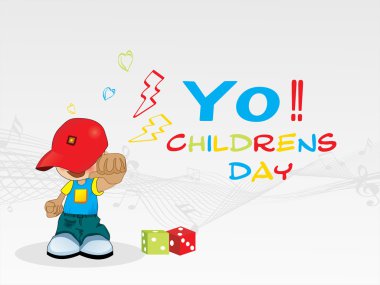 illustration for children's day celebration clipart