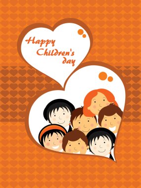 illustration for children's day celebration clipart