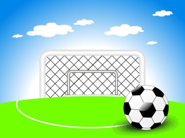 background for football match clipart