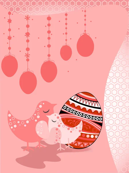 Abstract easter concept background — Stock Vector
