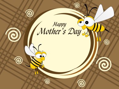 illustration for happy mother's day celebration clipart