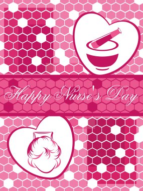 vector for happy nurse's day clipart