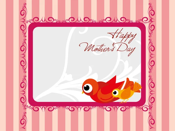 Wallpaper for mother's day celebration — Stock Vector