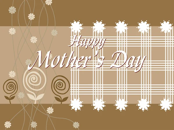 Wallpaper for mother's day celebration — Stock Vector