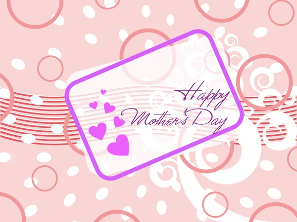 Abstract mother day concept illustration — Stock Vector