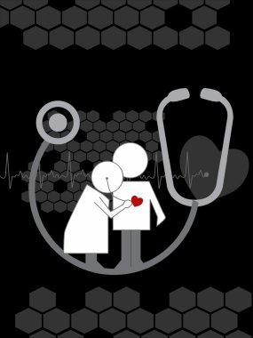 illustration for happy nurse's day clipart