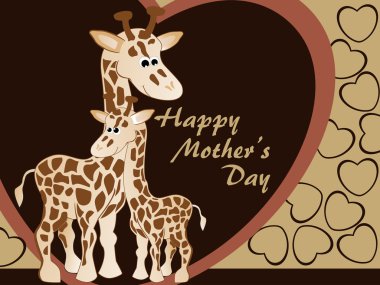 illustration for mother's day celebration clipart