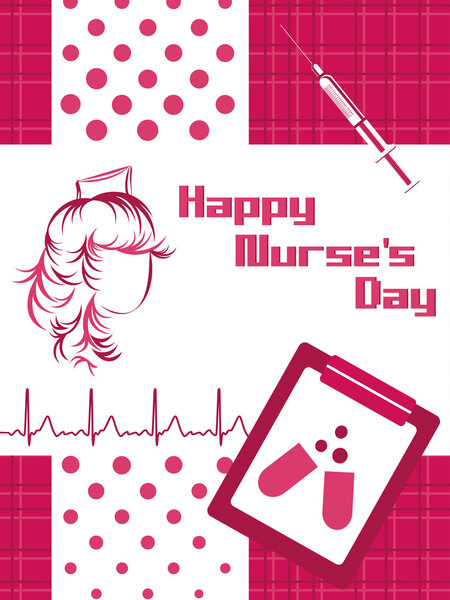 illustration for happy nurse's day