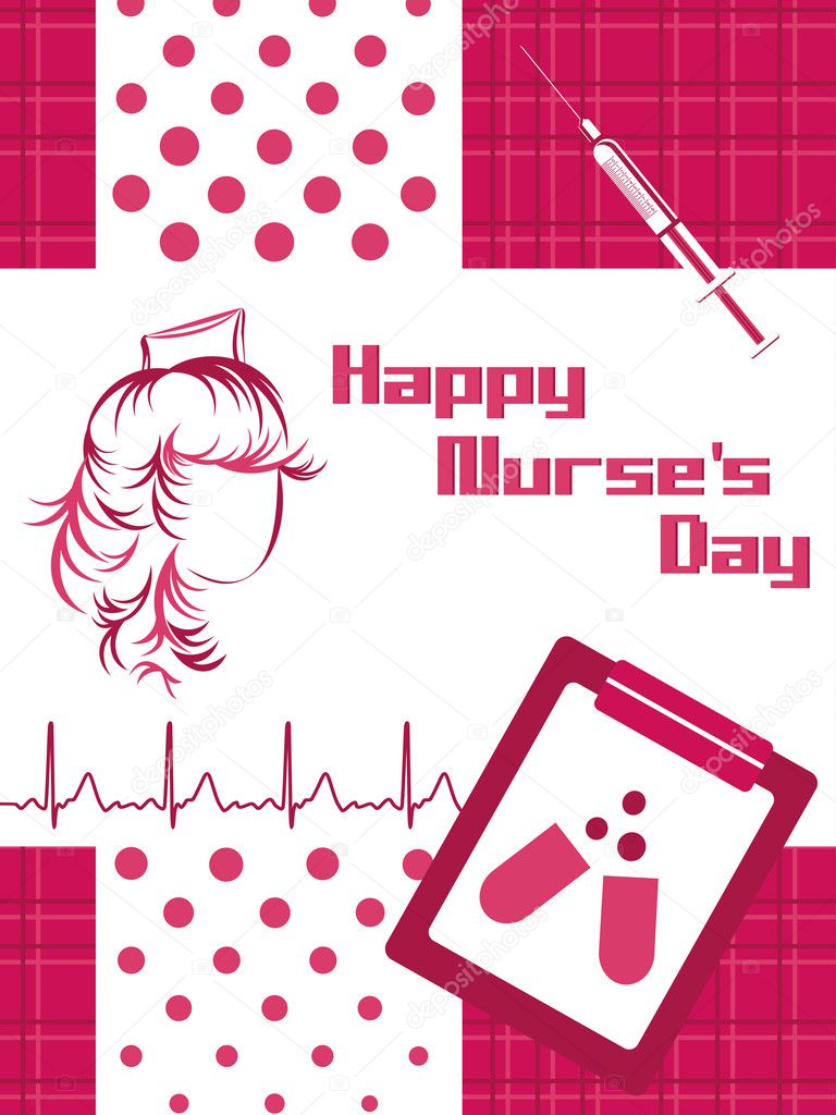 illustration for happy nurse's day