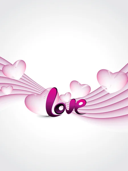 Résumé concept d'amour fond — Image vectorielle